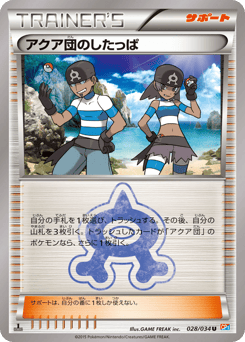 Team Aqua Grunt — Magma Gang VS Aqua Gang: Double Crisis