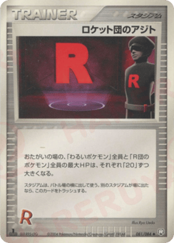 Rocket's Hideout — Rocket Gang Strikes Back
