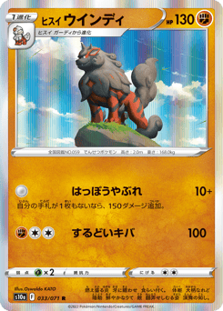 Hisuian Arcanine — Dark Phantasma
