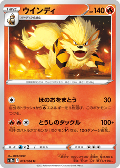 Arcanine S11A 013