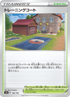 Training Court — Shiny Star V