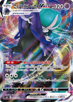 Shadow Rider Calyrex VMAX — Jet-Black Spirit