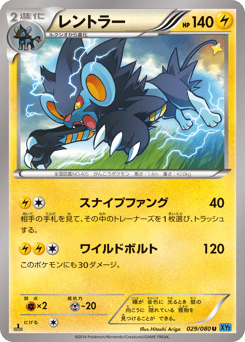 Luxray XY2 029