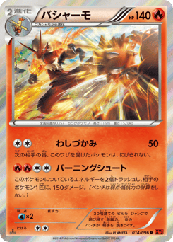 Blaziken XY3 014