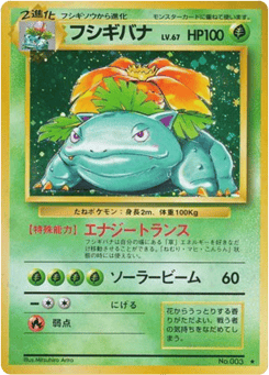 Venusaur BASE1 003