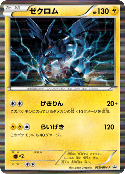 Zekrom — Black & White Promos