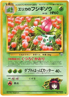 Erika's Ivysaur — Challenge from the Darkness