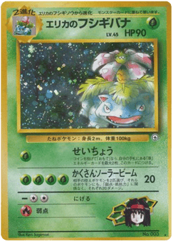 Erika's Venusaur — Challenge from the Darkness