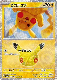 Pikachu M6A 020
