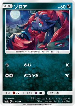 Zorua SM3PLUS 053