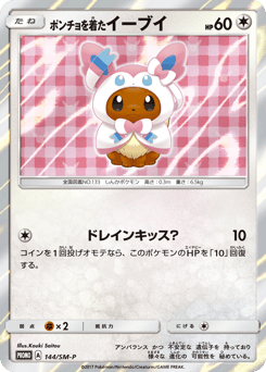 Poncho-wearing Eevee SMP 144
