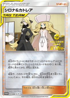 Cynthia & Caitlin — Sword & Shield Promos