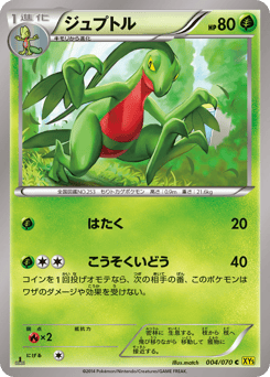 Grovyle #004 — Gaia Volcano