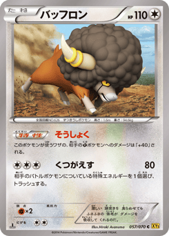 Bouffalant XY5 057