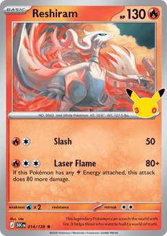 Reshiram — 30th Celebration