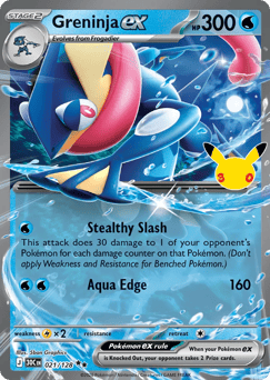 Greninja ex — 30th Celebration