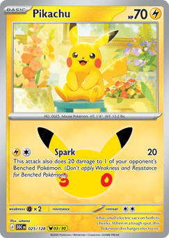 Pikachu 30C 025