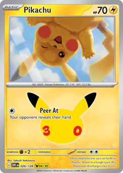 Pikachu 30C 026