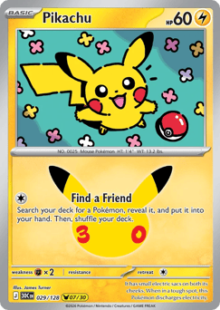 Pikachu 30C 029