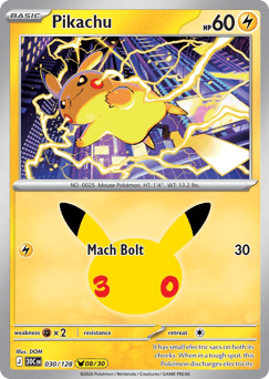 Pikachu 30C 030