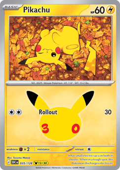 Pikachu 30C 035