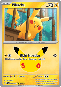 Pikachu 30C 036