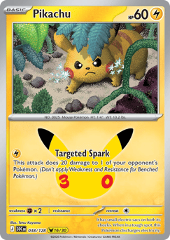 Pikachu 30C 038