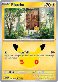 Pikachu 30C 039