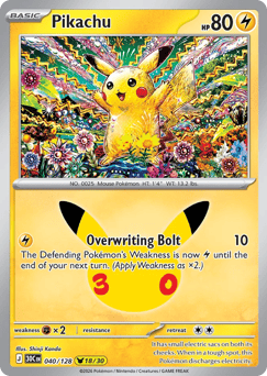 Pikachu 30C 040