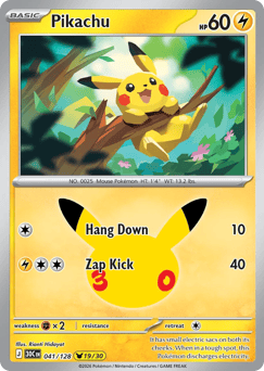 Pikachu 30C 041