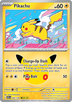 Pikachu 30C 042