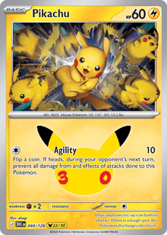 Pikachu 30C 044