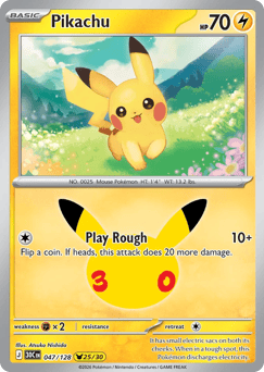 Pikachu 30C 047