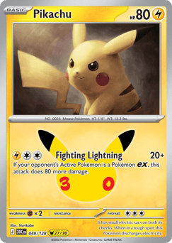 Pikachu 30C 049
