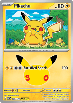 Pikachu 30C 050