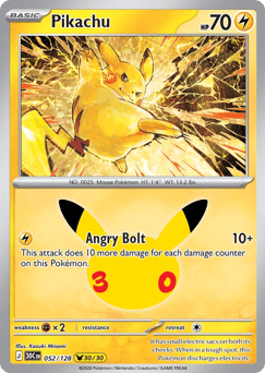 Pikachu 30C 052