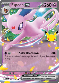 Espeon ex — 30th Celebration