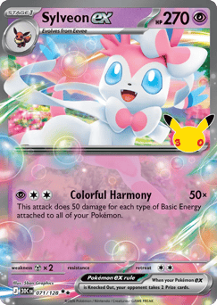 Sylveon ex — 30th Celebration