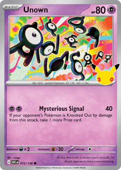 Unown — 30th Celebration