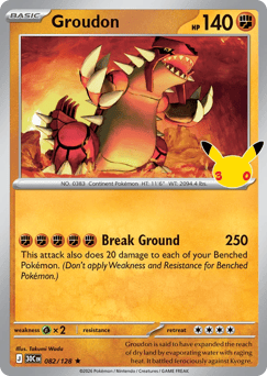 Groudon — 30th Celebration