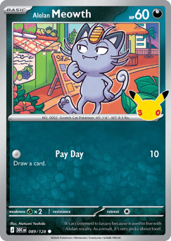 Alolan Meowth — 30th Celebration