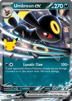 Umbreon ex — 30th Celebration