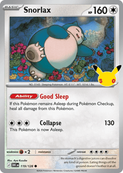 Snorlax — 30th Celebration