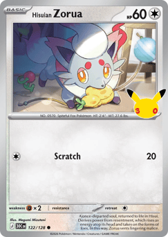 Hisuian Zorua — 30th Celebration