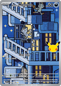Alolan Meowth — 30th Celebration