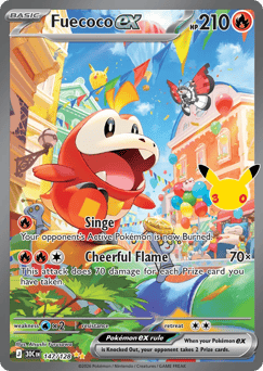Fuecoco ex — 30th Celebration