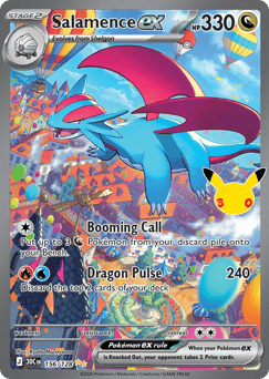 Salamence ex — 30th Celebration