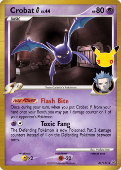 Crobat G #047 — 30th Celebration: Classic Collection
