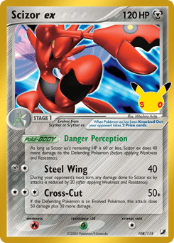 Scizor ex — 30th Celebration: Classic Collection