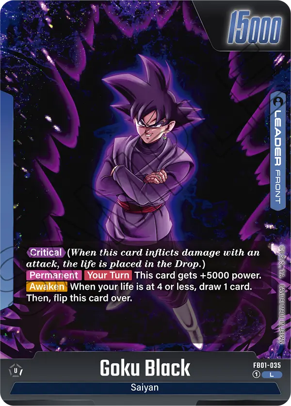 Goku Black — Awakened Pulse